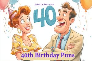 40th birthday puns