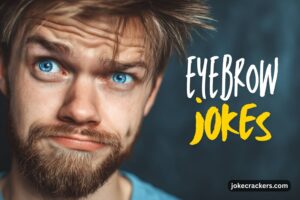 eyebrow jokes